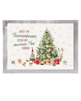 Tea Postcard “Oh Christmas Tree"