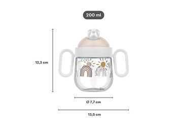 Antidrip Drinking Cup 200ml Little Farm