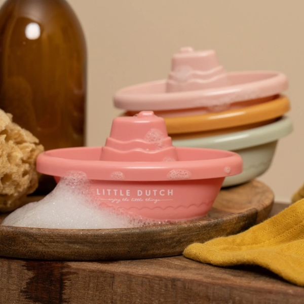 Bath Toys, Boats Pink