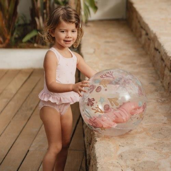 Beachball - 3D Beach Ball "Ocean Dreams" pink, 35cm