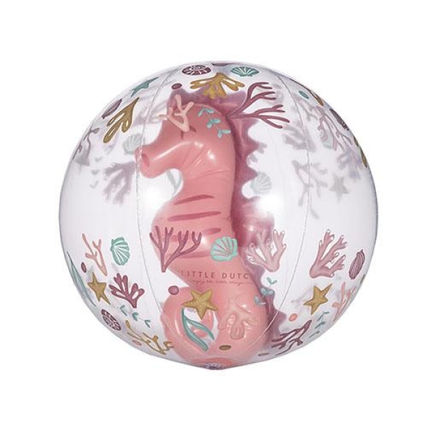 Beachball - 3D Beach Ball "Ocean Dreams" pink, 35cm