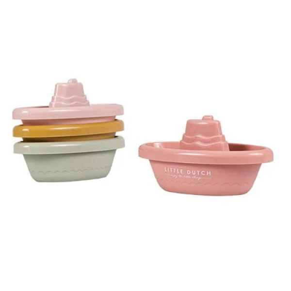 Bath Toys, Boats Pink