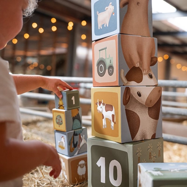 Stacking blocks "Little Farm"