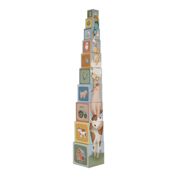 Stacking blocks "Little Farm"