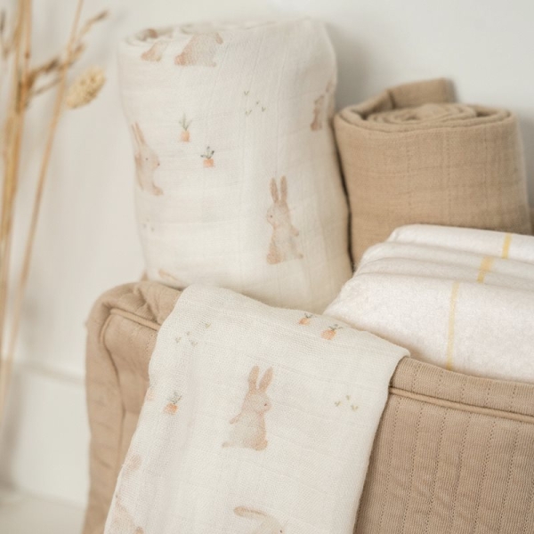 Muslin Cloth "Baby Bunny" Blanket
