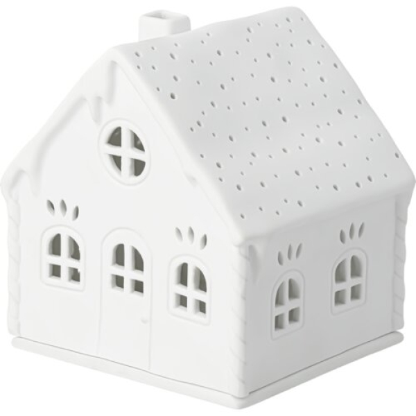 Räder Design Lichthaus „Zuckerstangenhaus“ – Porzellan-Teelichthaus für die Adventszeit