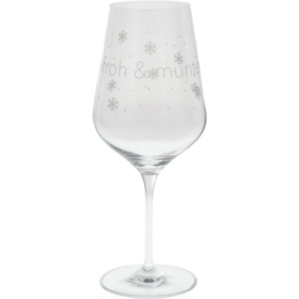 Räder Design Weinglas „Froh und munter“ – Elegantes Weißwein- & Rotweinglas