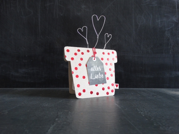 Card Flower Pot "All the Love"