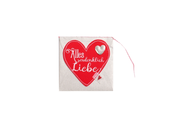 Mini Heart Card. All imaginable love