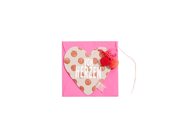 Mini Heart Card. From the heart