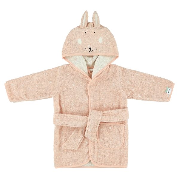 Bathrobe 3-4 years "Mrs. Rabbit"