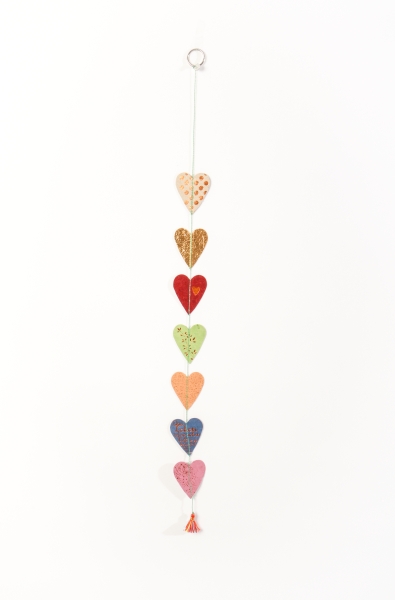 Heart necklace. Life is beautiful from Good old friends