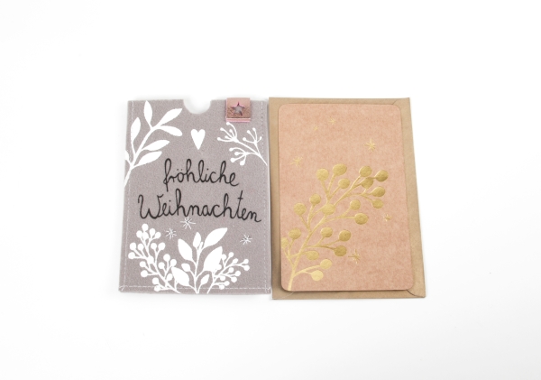 Winter cuddle card "Merry Christmas" by good old friends