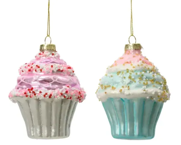 Christbaumkugel, Weihnachtskugel Muffin
