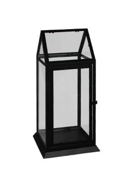 Laterne in Hausform "Vinto"