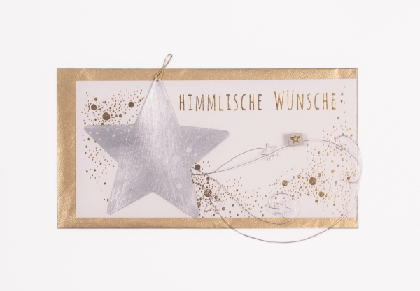 Shooting Star Card "Heavenly Wishes" by "good old friends"