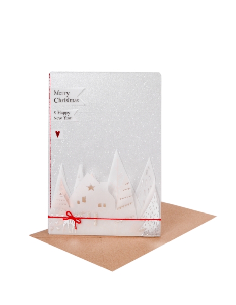 Winter Silhouettes Card "Merry Christmas"