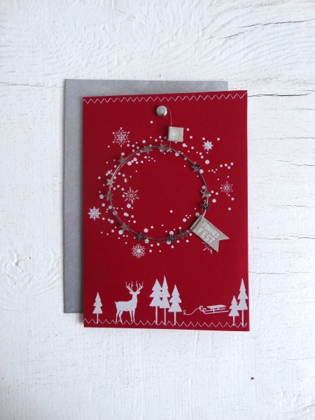 Kranzkarte "Sterne" von "good old friends"