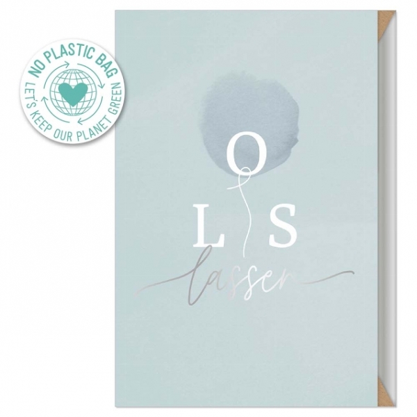 "Let go" card