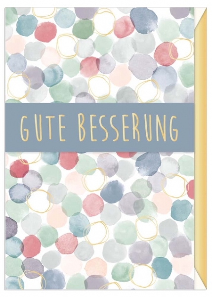 Card "Get well soon"