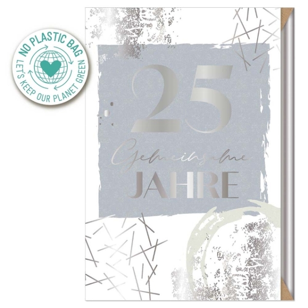 Card "Silver Wedding" 25 years