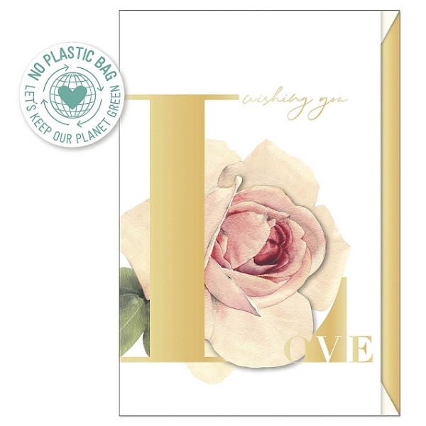 Card "Love Rose"