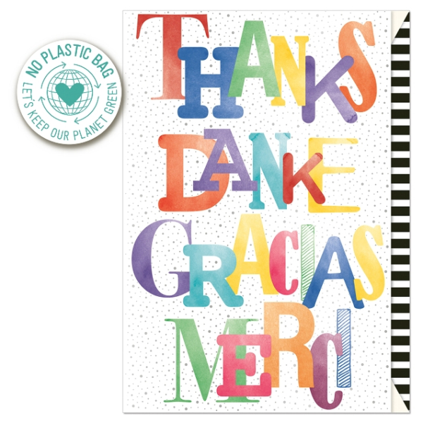 Card "Thank you"