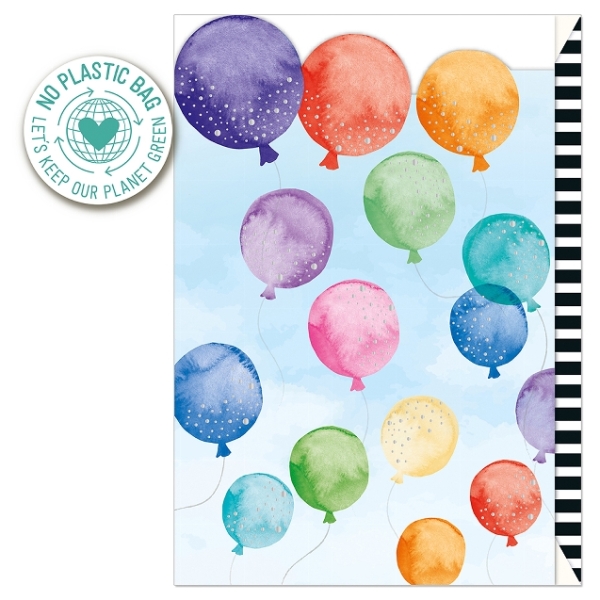 Birthday Card "Balloons"