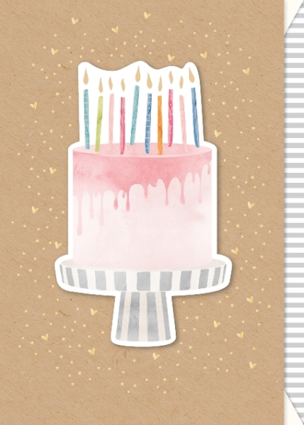 Birthday Card "Cake"
