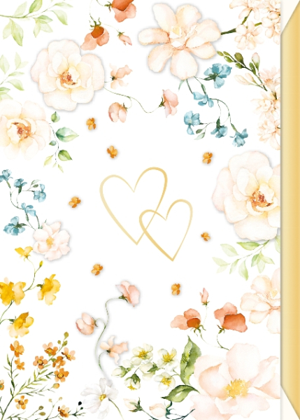 Card "Hearts" allover