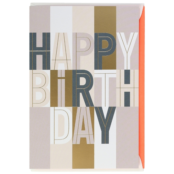 Happy Birthday Karte