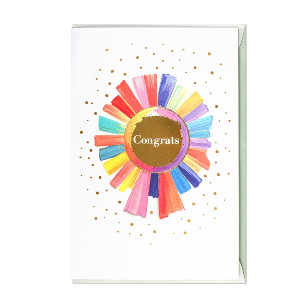 Artebene Klappkarte „Congrats“ (B6)