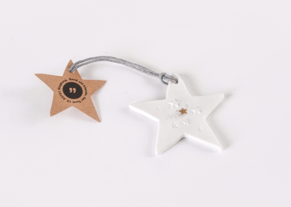 Sterntaler, kleines Geschenk, Geschenkanhänger