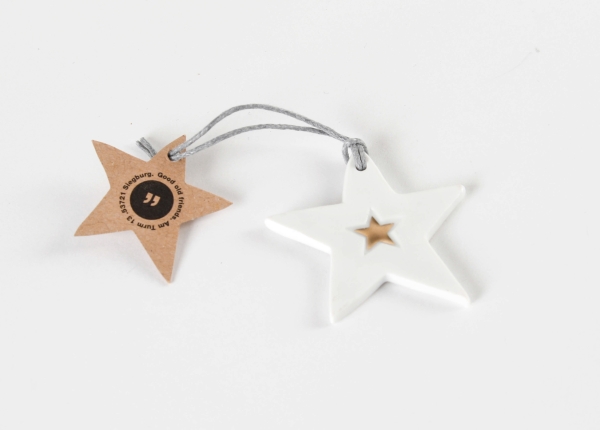 Sterntaler, kleines Geschenk, Geschenkanhänger