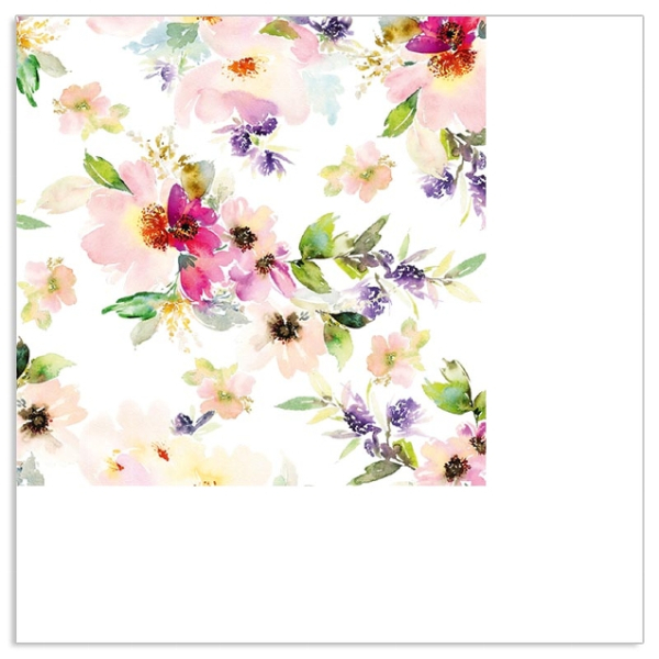 Napkins, small "spring flowers"