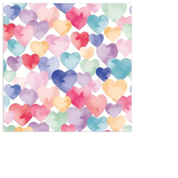 Napkins, small "hearts"