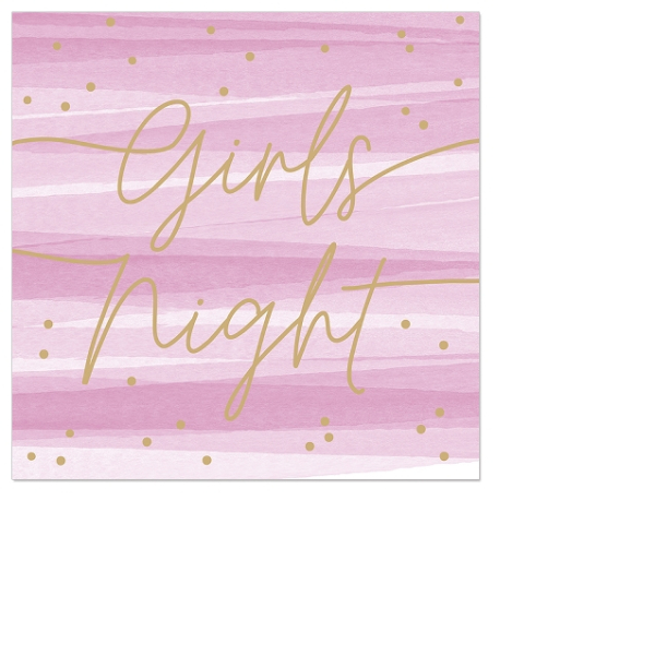 Napkins, small "Girls Night"
