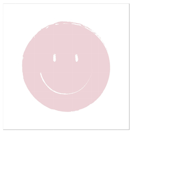 Cocktailserviette "Happy Face"