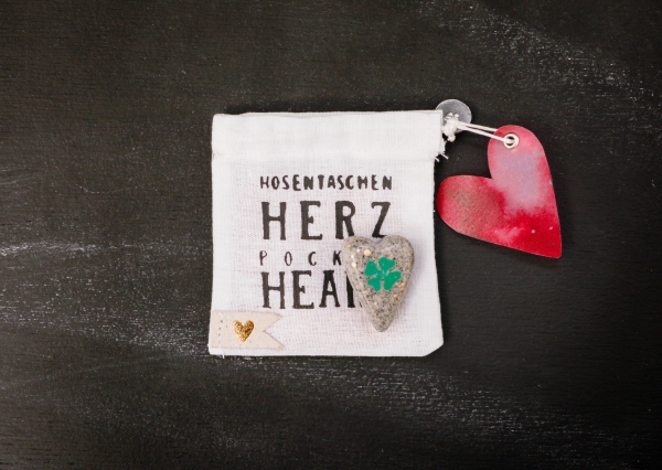 Pocket heart. Cloverleaf