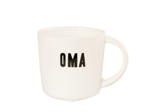 Porzellantasse mit Spruch & Herzboden – Edle Tasse für Oma