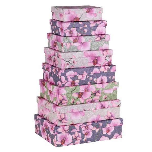 Gift boxes "Orchid" 8 sizes