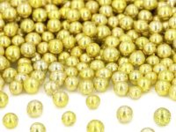 soft sugar pearls gold 7mm