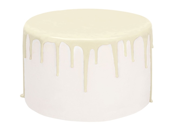 Cake Drip "Pearl White" 250g