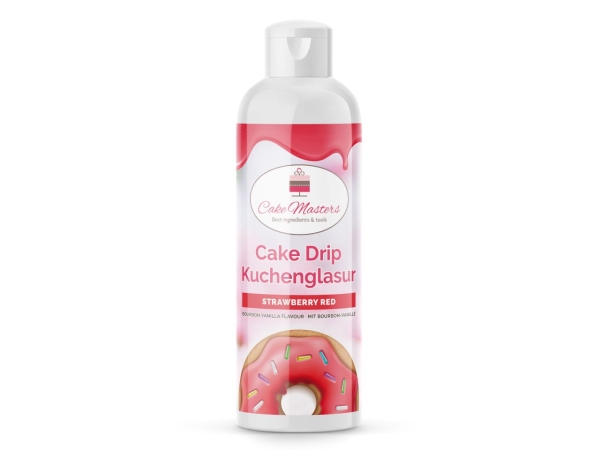Cake Drip "Strawberry Red" 250g
