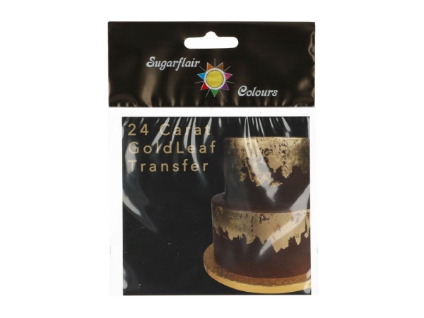 Gold Leaf Edible 8x8cm