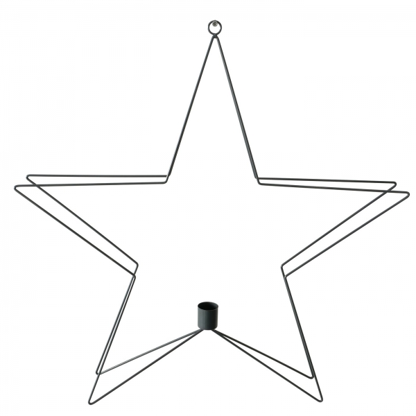 Kerzenhalter "Stern" zum Aufhängen