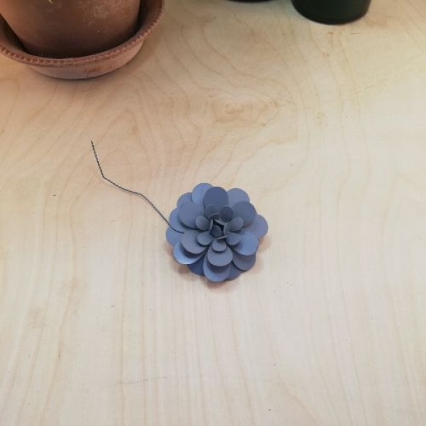 Blume auf Draht von Madleys