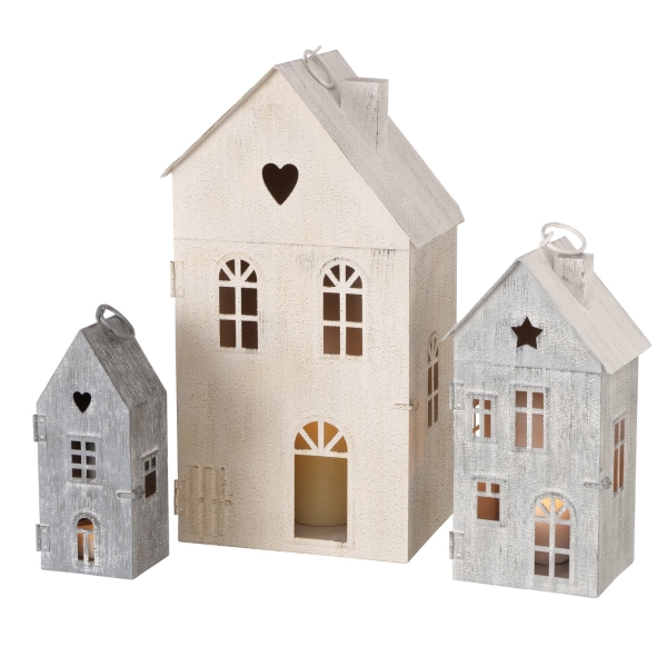 Lantern "Houses" in 3 sizes