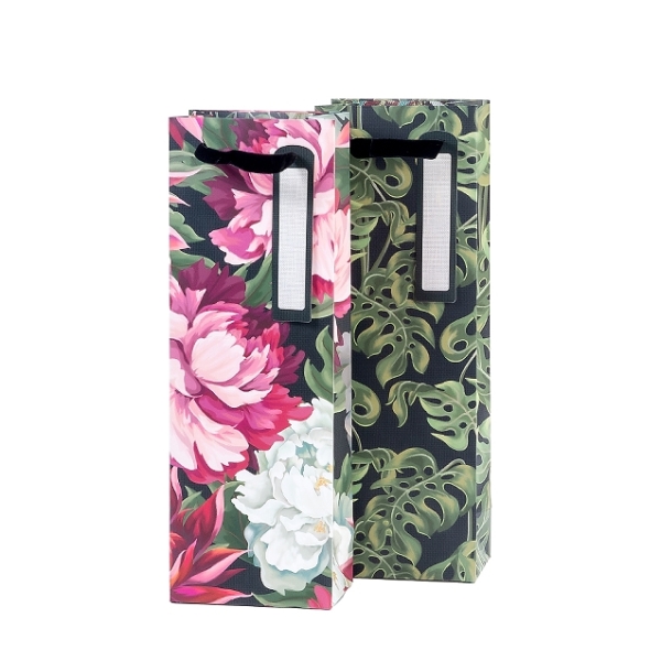 Bottle Bag "Monstera"