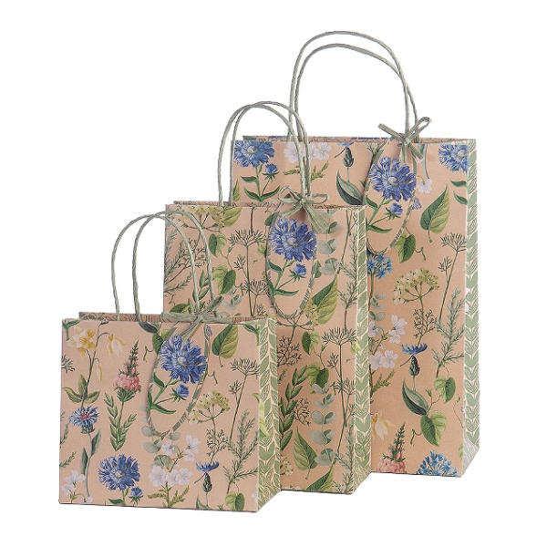 Geschenktasche "Wildblumen" in 3 Größen